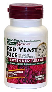 RED YEAST RICE EXTENDED RELEASE 600MG- 30 tablets